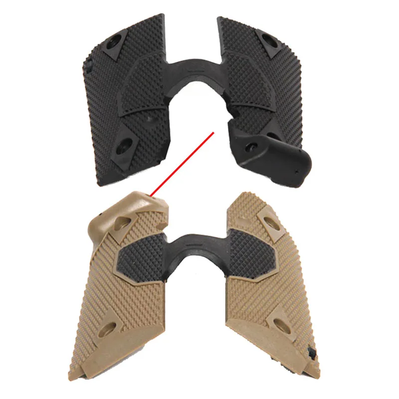 

1911 ручка захват Красный точечный Лазер уличный тактический Красный лазер прицел для 1911 пистолета охотничьего пистолета черный коричневый