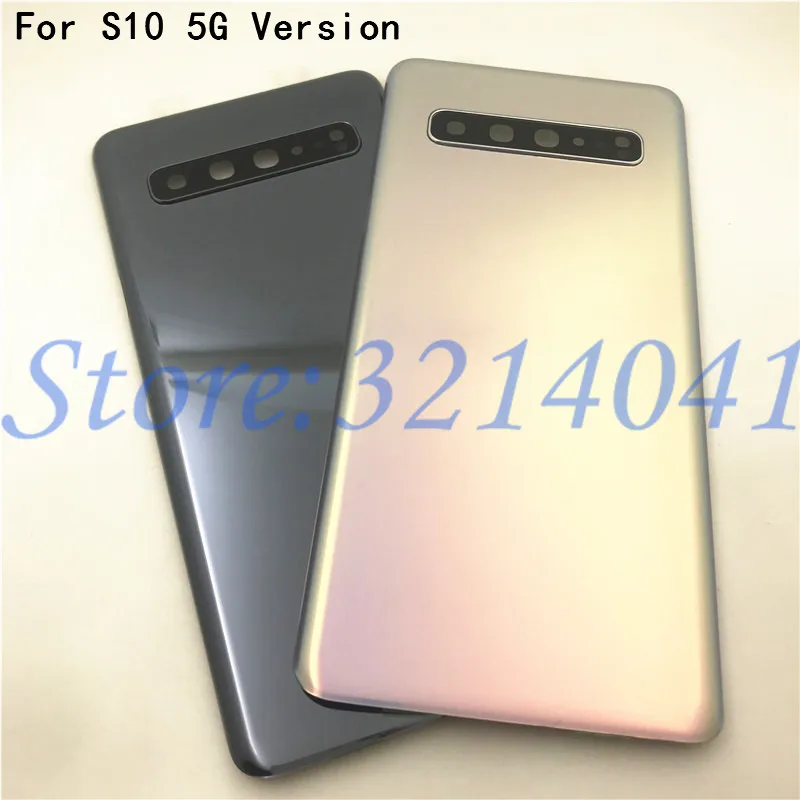 Для Samsung Galaxy S10 5G G977 G977F версия крышка аккумулятора задняя заднее стекло с