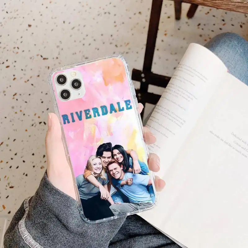 

American Riverdale TV series Phone Case Transparent soft For iphone 5 5s 5c se 6 6s 7 8 11 12 plus mini x xs xr pro max