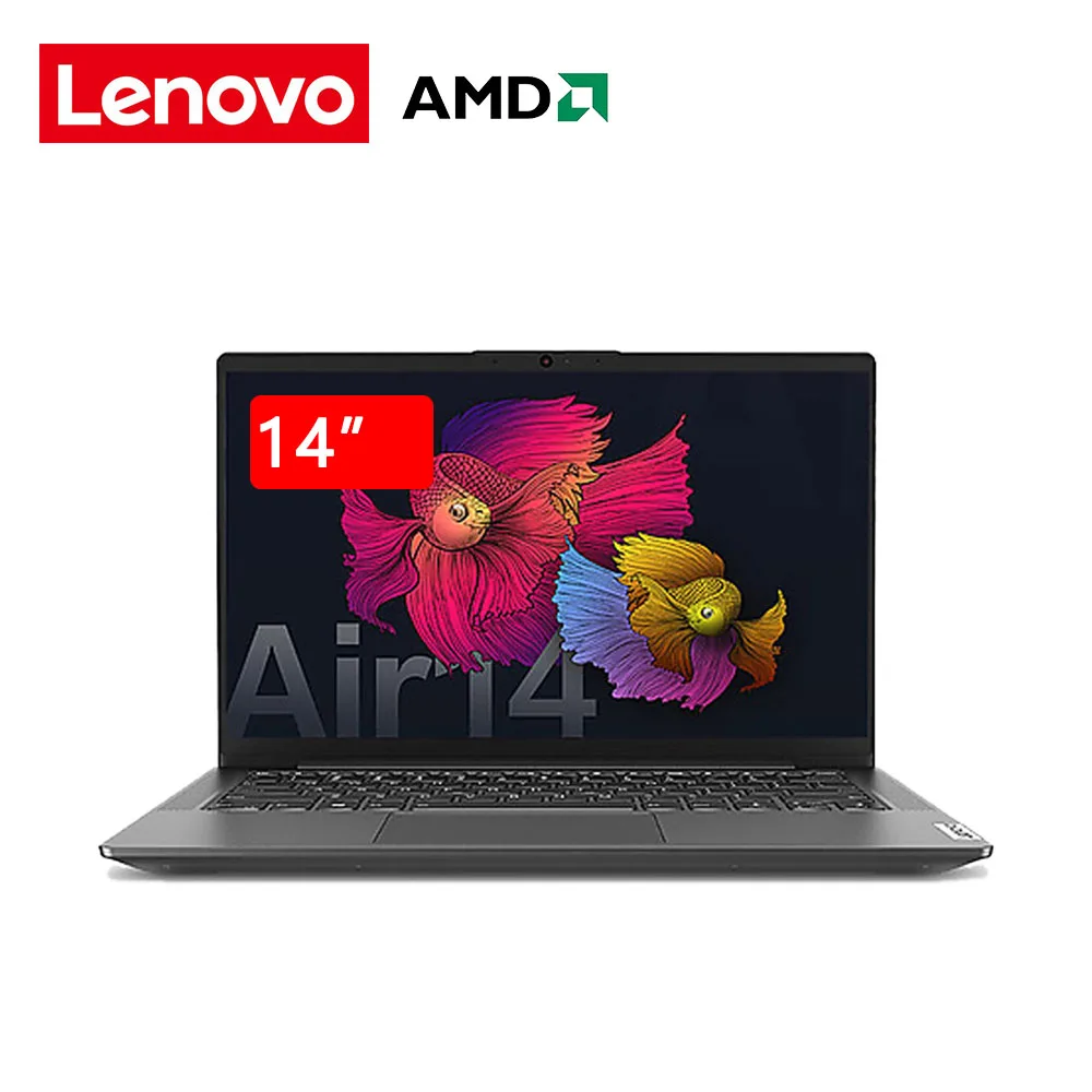 Günstig Lenovo Air 14 Laptop 2021 AMD R5 5500U DDR4 16GB RAM 512GB SSD 14 Zoll FHD IPS Bildschirm Notebook Ordinateurs Tragbare Laptops