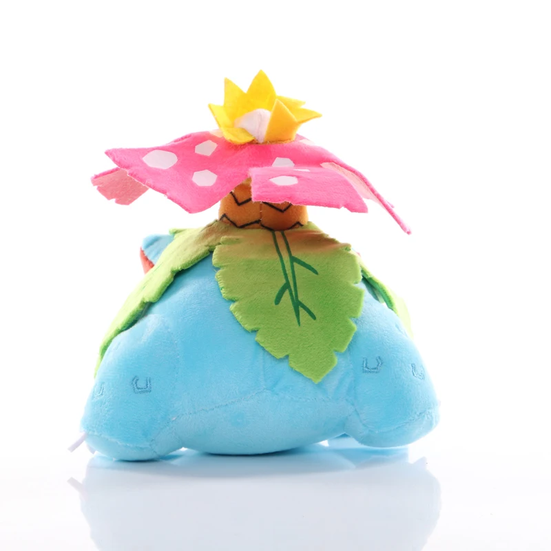 1 шт. 15 см Venusaur плюшевые игрушки кукла кавайная мультяшная кулон Мягкие для детей