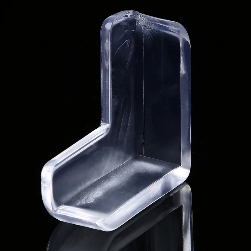 

1/6pcs Anti Collision Table Corner Edge Protection Cover Clear Thickened Silicone Safe Protective Edge Guard for Baby Child
