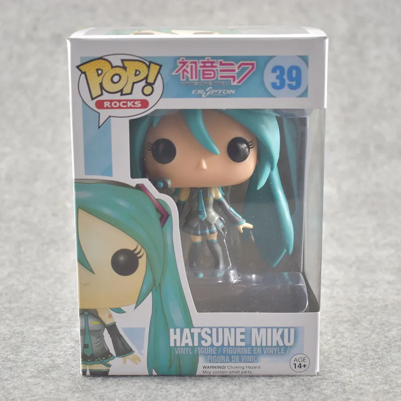 Funko Pop Hatsune Miku виниловые фигурки в кагамине Рин кукла Аниме Хацунэ Мику фигурка игрушки для отаку подарок на Рождество День рождения