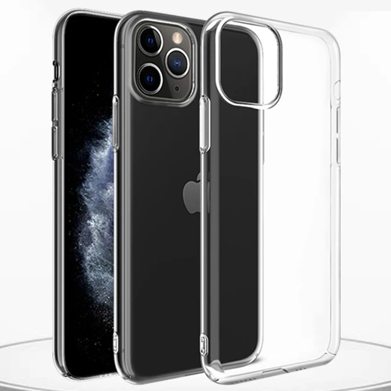 Прозрачный чехол для телефона iphone X XR XS 11 pro max Ультратонкий Мягкий силиконовый из
