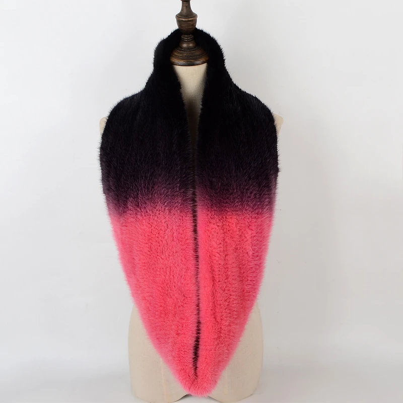 

Ring Scarf Women Winter Real Mink Fur Fashion 2020 Women Casual For Adult Women New Mink Fur Neck Scarf Female