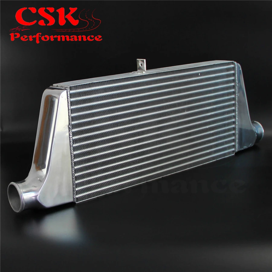 Подходит для Mazda RX 7 RX7 FC FC3S 13B 86 91 обновленный FMIC Single Turbo Intercooler Silver| |