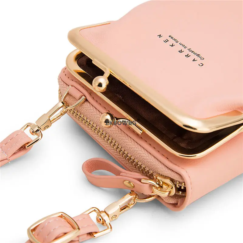 shoulder straps handbag universal packet parcel pouch for huawei samsung iphone htc xiaomi oppo mobile phone bag case cover free global shipping