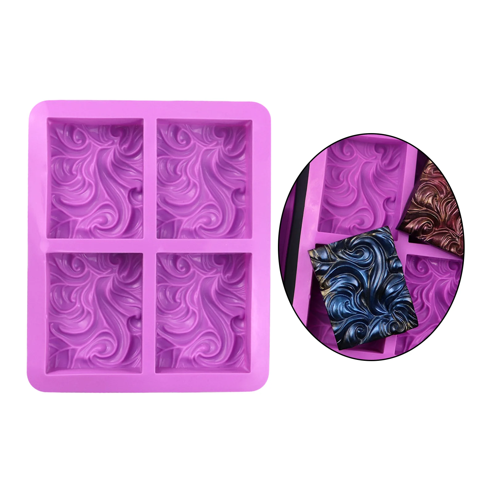 

Wave Silicone Soap Mould Homemade DIY for Soap Making Supplies Art Soap Mold