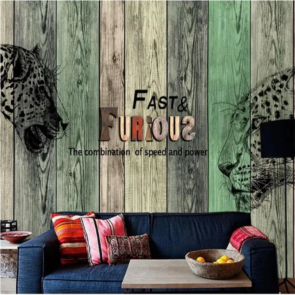 Пользовательские размеры 3d фото обои росписи гостиной мальчик комната Ретро