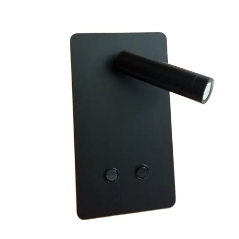 Topoch бра светодиодный свет Интегральная Подсветка с лампа для чтения двойной