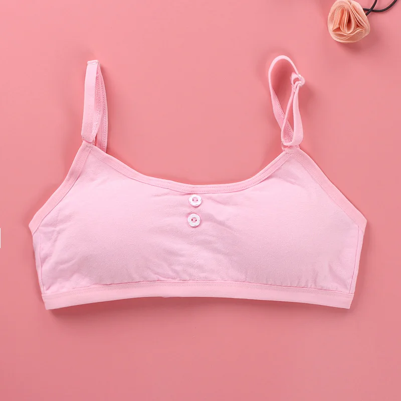 Хлопковый бюстгальтер для девочек Дышащая коллекция подростка года Нижнее белье