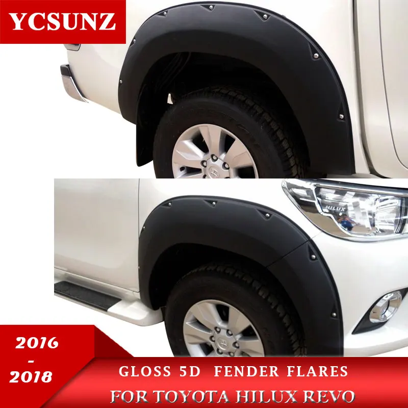 Брызговики для Toyota Hilux Revo 2016 2017 2018|Грязезащита| |
