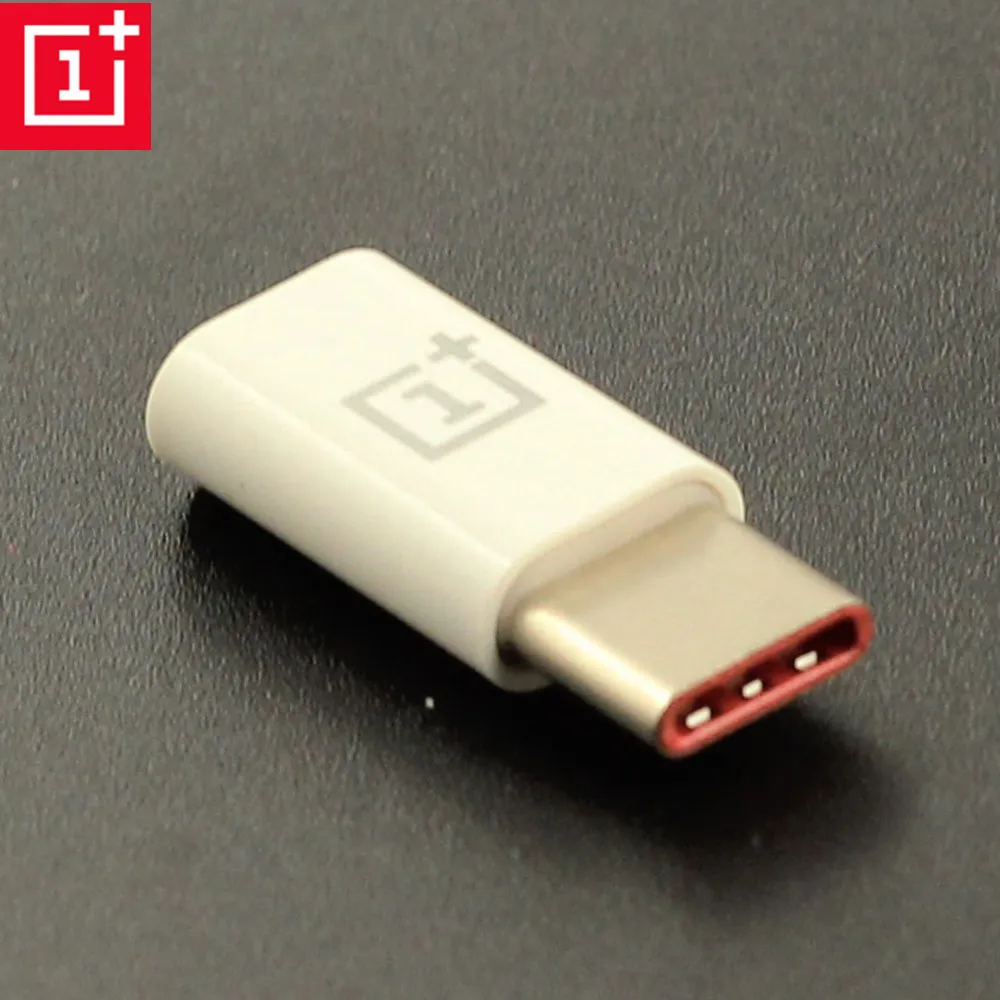 Оригинальный адаптер OnePlus с Micro USB на Тип C конвертер зарядное устройство кабель
