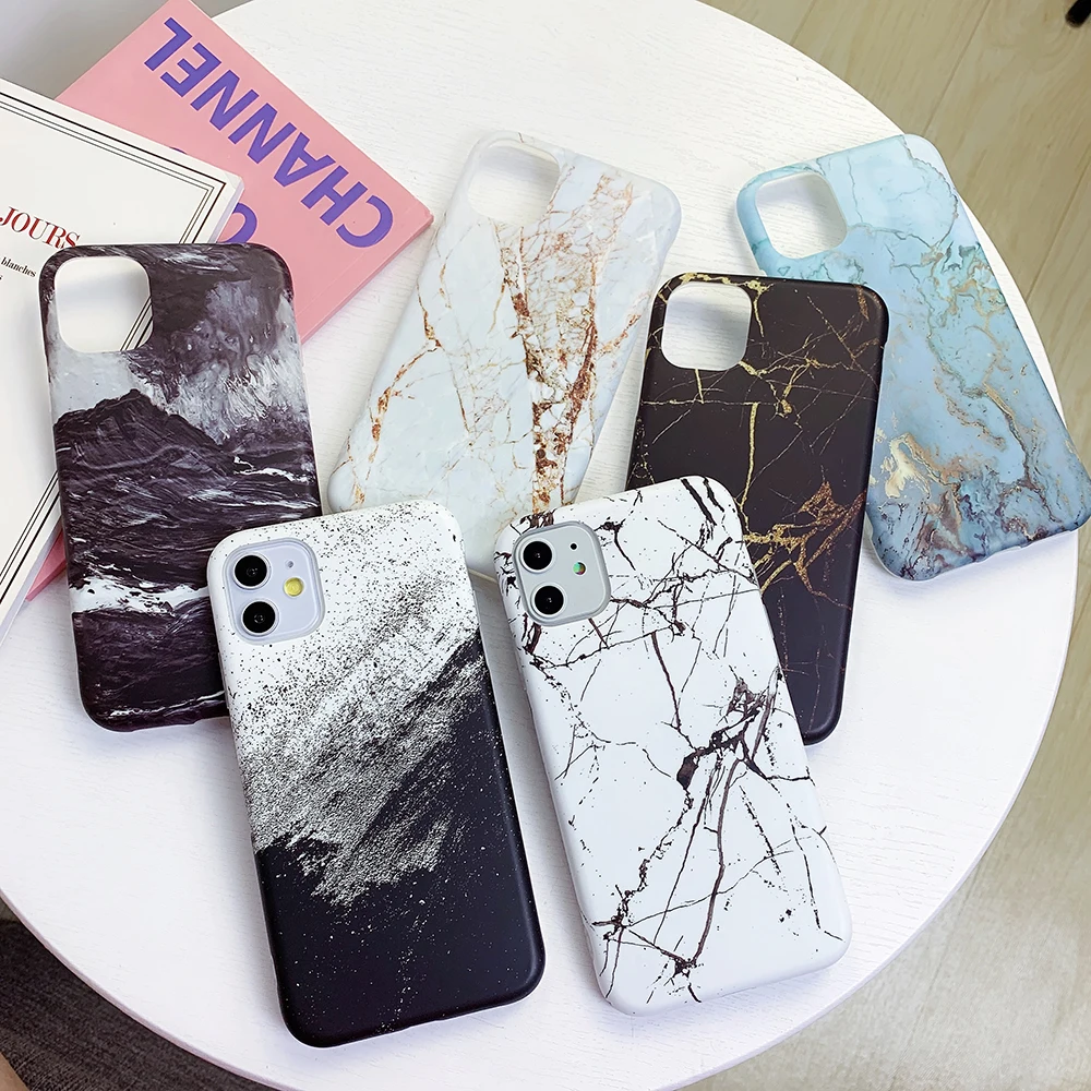KISSCASE мраморный камень текстура чехол для телефона iPhone 11 Pro Max X XR XS 7 8 6 6s Plus