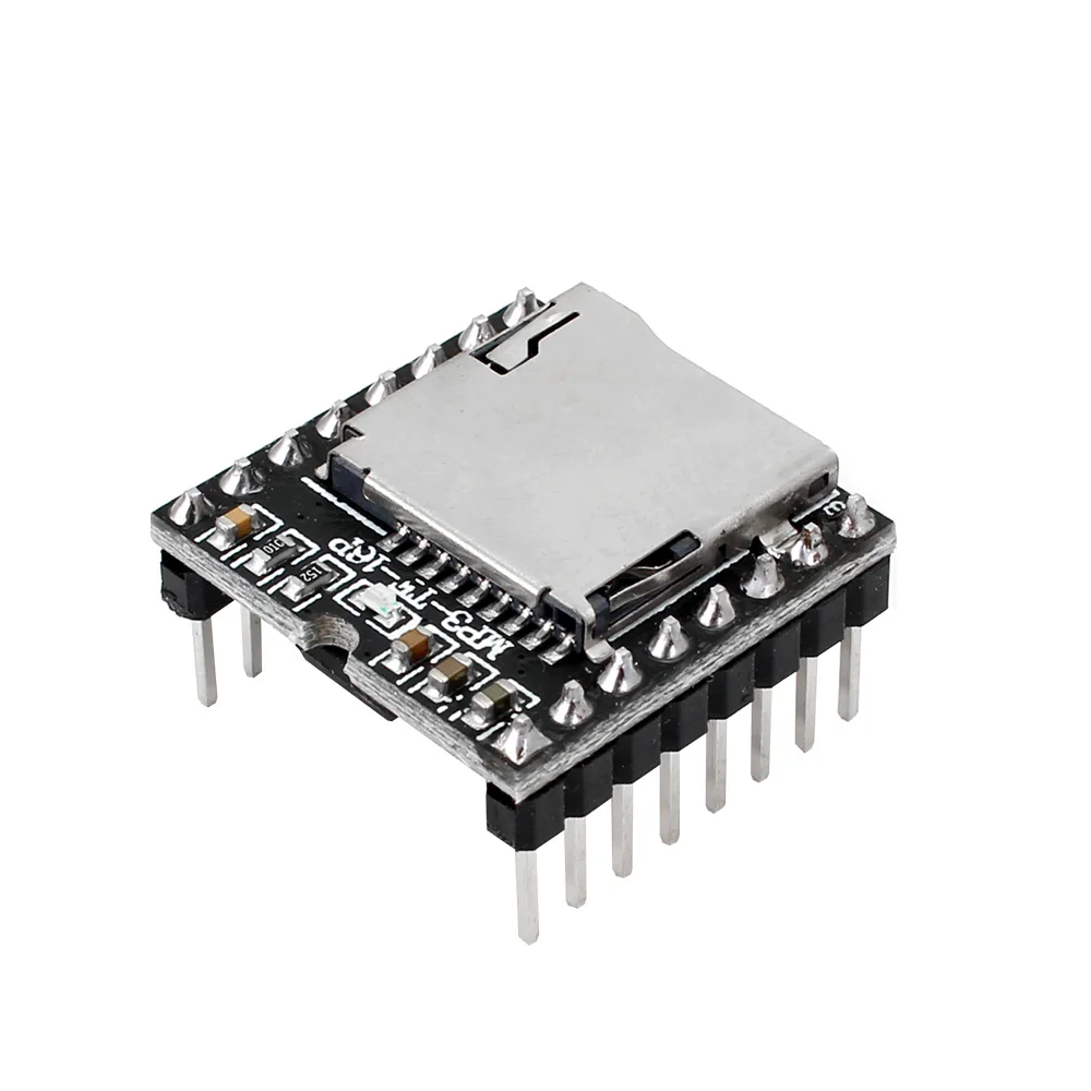 TF карта U диск мини MP3 dfплеер аудио голосовой модуль плата для Arduino DFPlay плеер