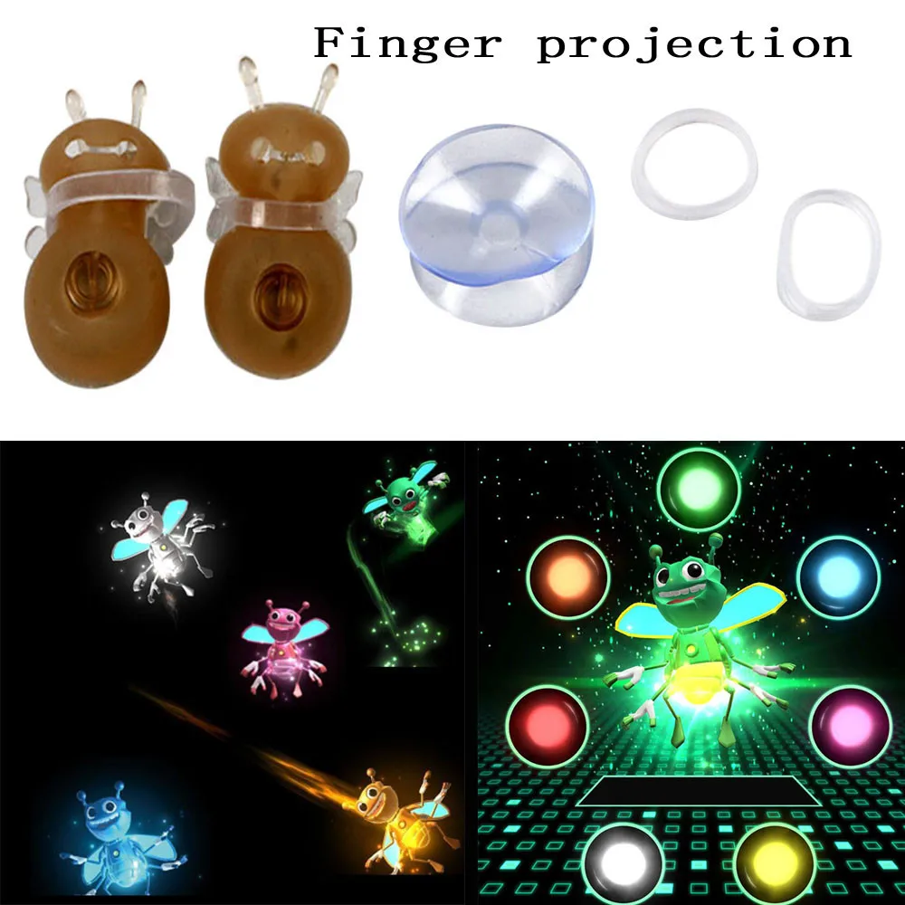 Волшебные огни волшебный палец трюки проекция пчела Волшебный фонарь Игрушка 9 11|