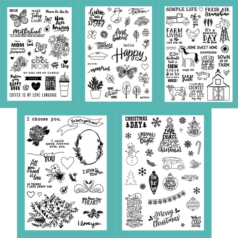 ZATWBS Магия природы прозрачные марки для DIY скрапбукинга/изготовления карт/альбома