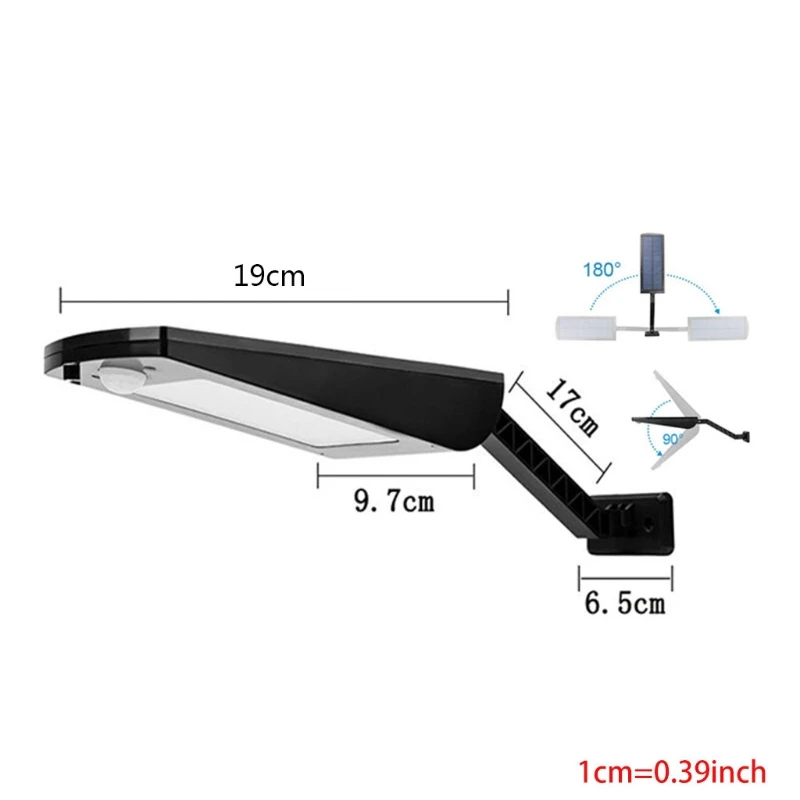 

LED Solar Lamp Smart Sensor Outdoor Waterproof Garden Decoration Lamp Home Lighting Light for Patio Yard Courtyard Street