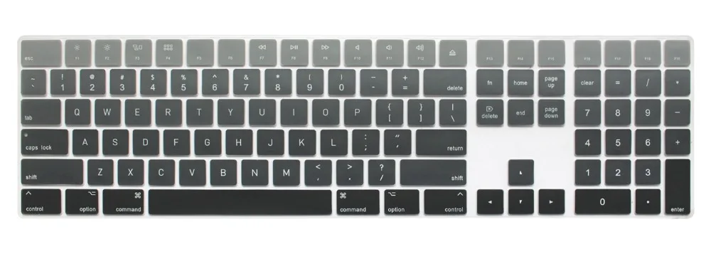 Для Клавиатура Apple Magic A1843 с цифровая клавиатура версия Английский США покрытие для клавиатуры мульт