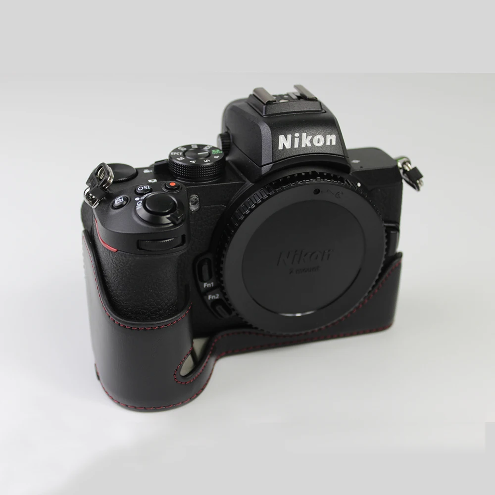 Чехол из ПУ кожи для камеры Nikon Z50|Сумки фото-/видеокамеры| |