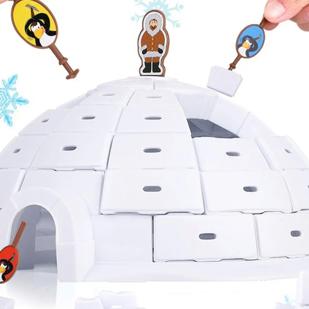 Пингвин снежный дом родитель-ребенок Interactives развивающие игрушки взрослых