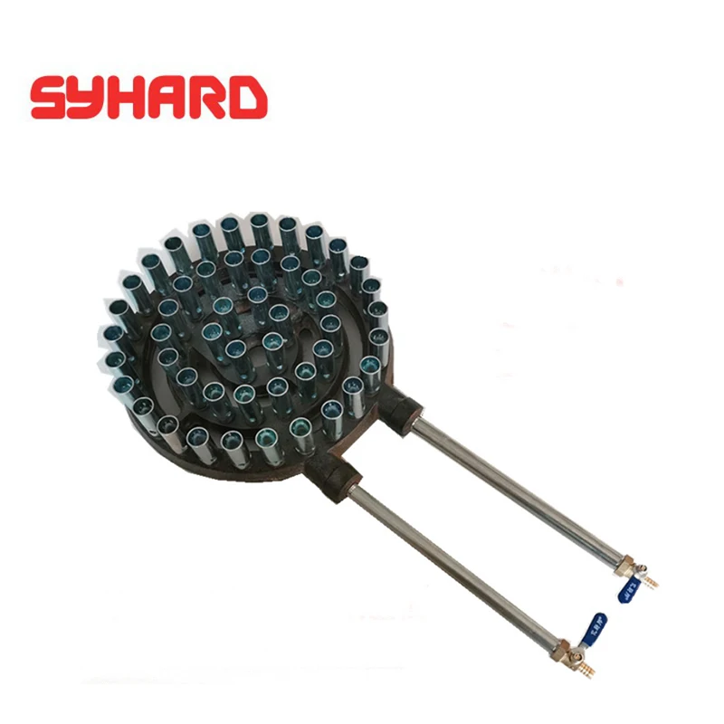 49 отверстий 2 впускных трубки конфорка с прямым впрыском для сжиженного газа