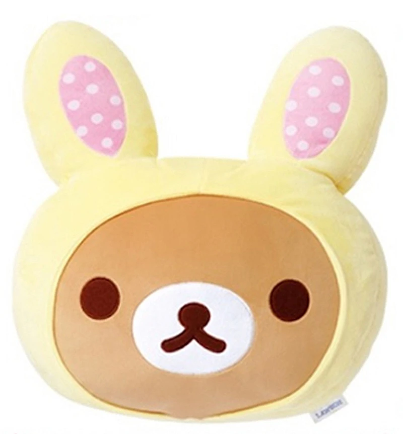 Симпатичный Пасхальный кролик рилаккума медведь желтые уши кролика большое лицо