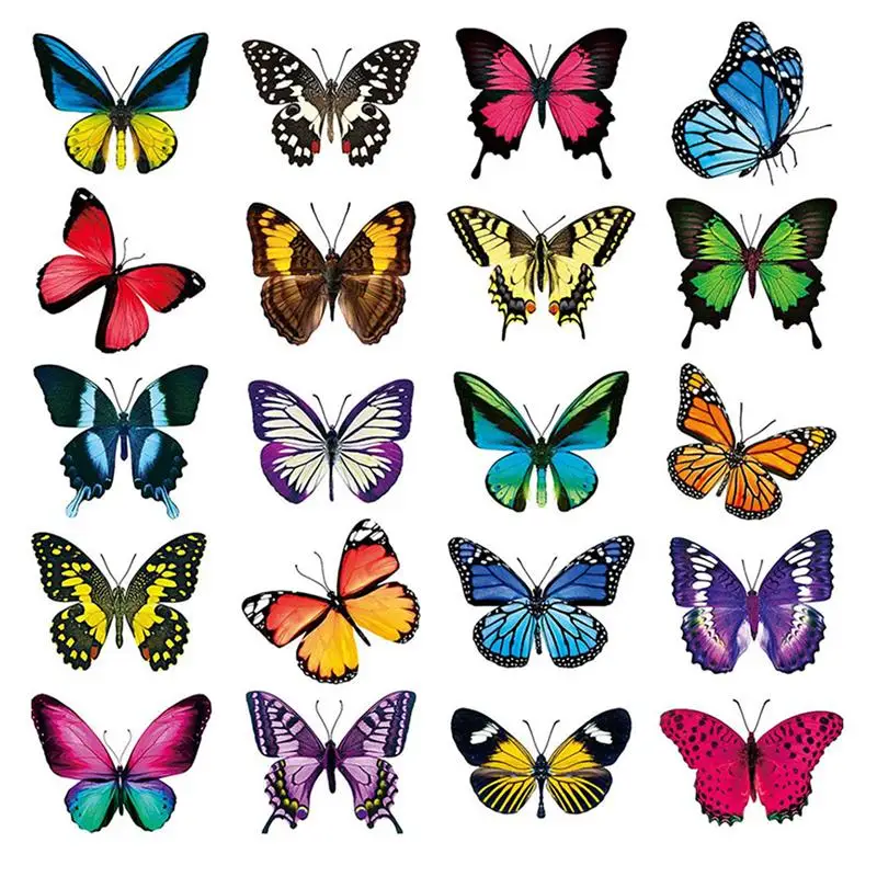 

Наклейки на окна «бабочки», 2 комплекта/40 шт.