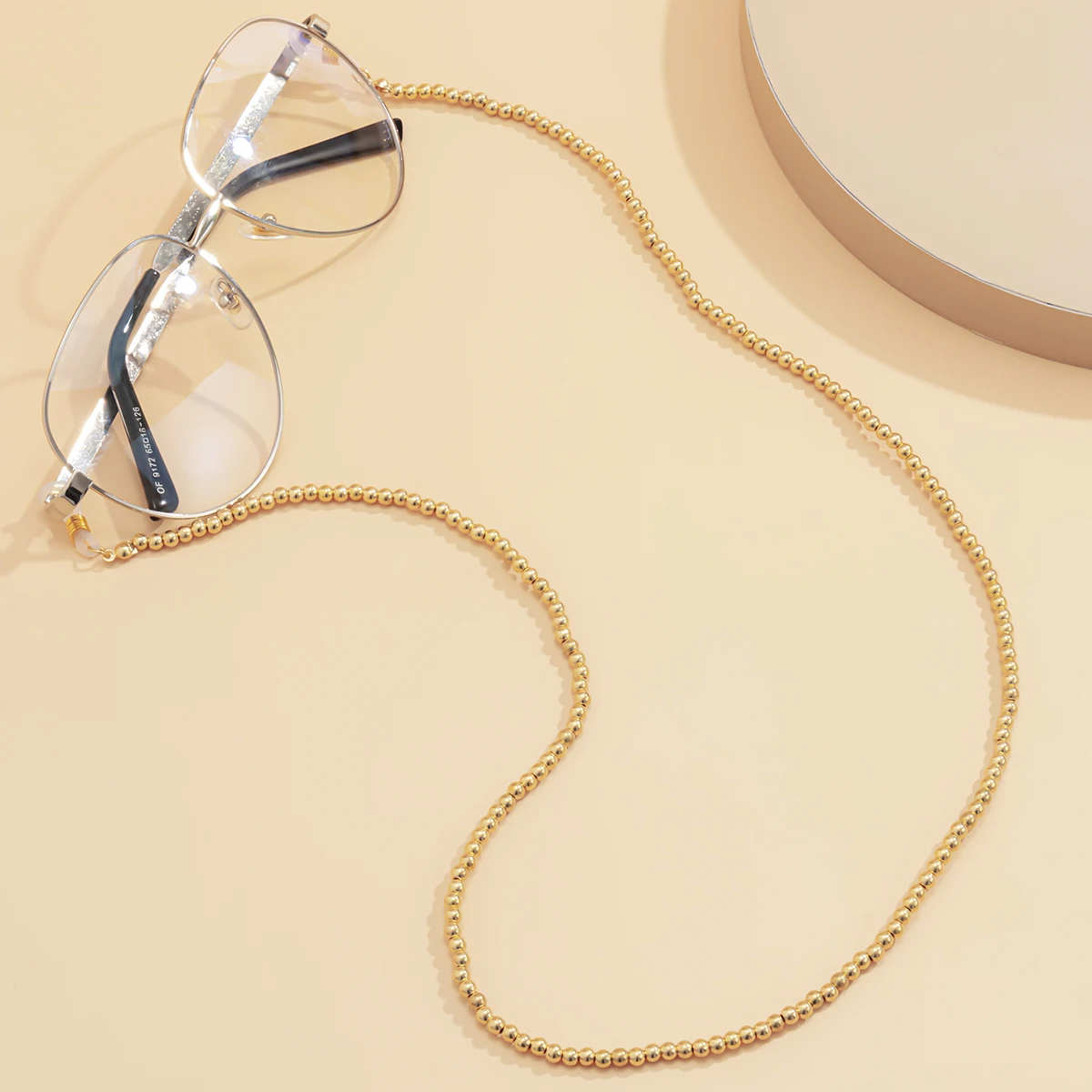 

IngeSight.Z Punk Hip Hop Thick Miami Curb Plastic Reading Glasses Chain Vintage Sunglasses Cord Holder Strap Lanyards Eyewear
