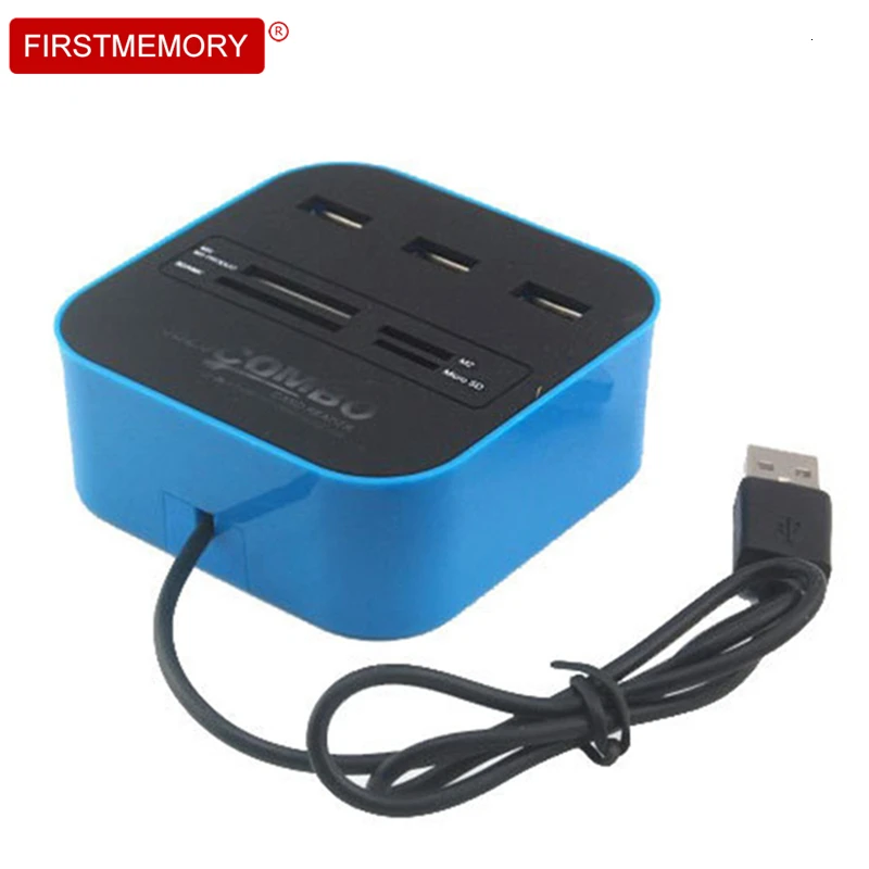Usb хаб 2 0 Мульти USB 3 порта Высокоскоростной разветвитель многофункциональный