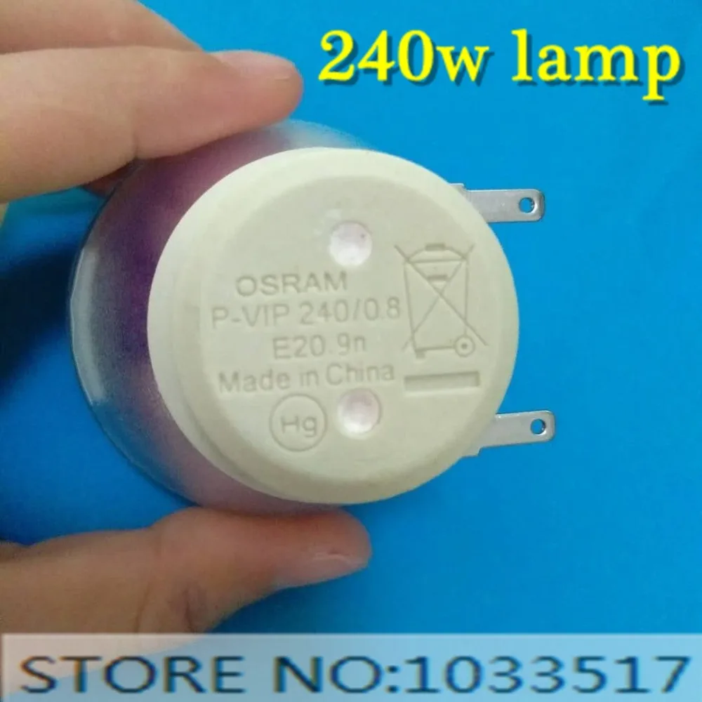 

Original Replacement Bare"VIP 240W" Lamp BL-FP240G for Optoma EH336, WU334, WU336, HD143X, and HD27E Projector