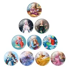 Disney comics, мини-платье принцессы для мульти-параметры модели: Рост-темперамент 12 мм15 мм16 мм кабошоны разрисованные изделия из стекла плоские круглые бусины ювелирных изделий