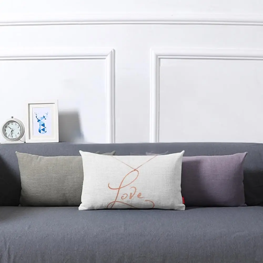 30*50 см геометрический короткий плюшевый прямоугольный Чехол на подушку мягкий