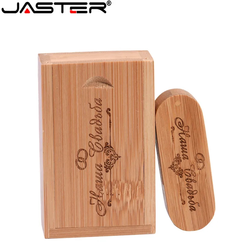 JASTER 5 цветов деревянный + коробка логотип Фотография Печать usb флэш накопитель 4 ГБ