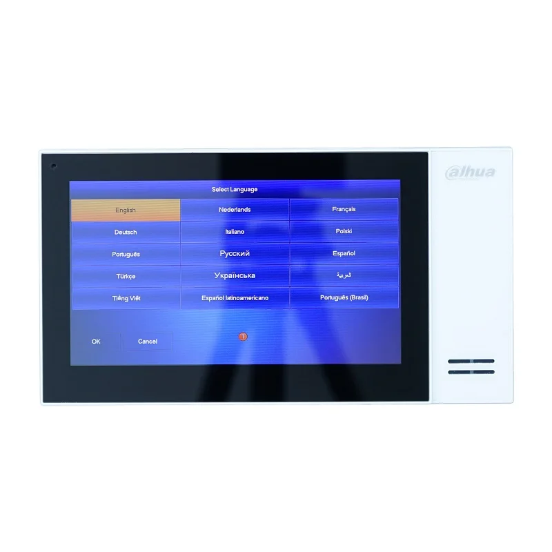 Сетевой видеорегистратор Dahua multi-язык VTH2421FW-P 802.3af PoE 7 дюймов сенсорный экран