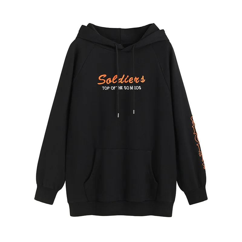 

Women Casual Winter Sweatshirt Long Sleeve Pullover Femme Hooded Cactus Printed Sweatshirts one