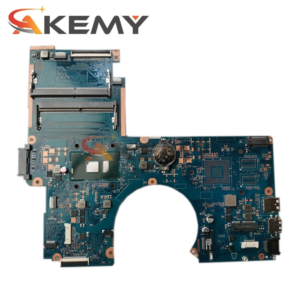 Для HP 15-AU Материнская плата ноутбука DAG34AMB6D0 с SR2EU i3-6100u Процессор DDR4 материнская 100%