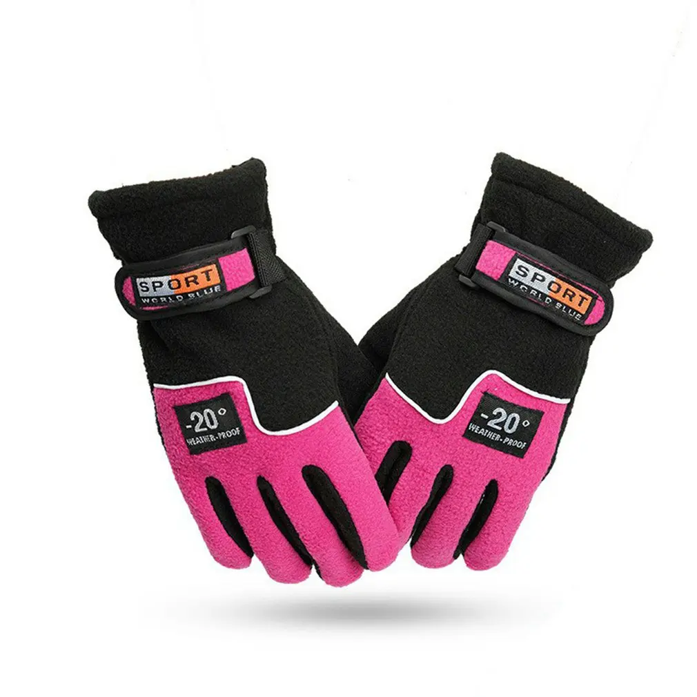 

Outdoor Riding Gloves Women Autumn And Winter Fleece Warm Full-finger Gloves Motorcycles Bicycles Windproof Antifreeze Gloves
