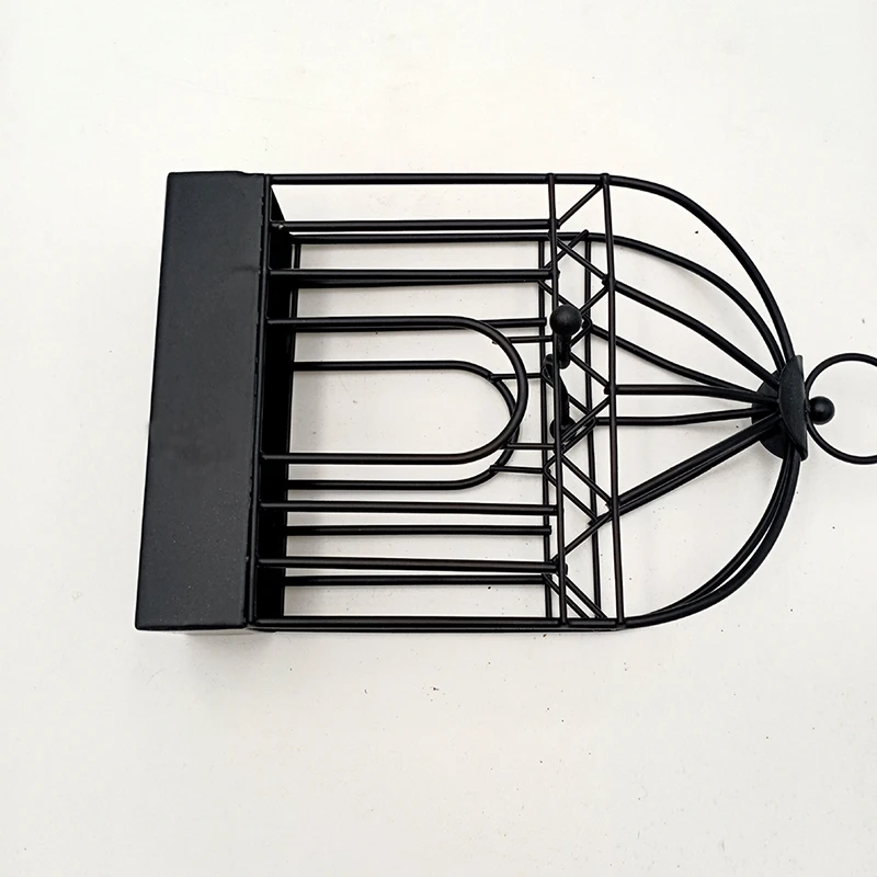 

New Windproof Mosquito Coil Holder Nordic Style Bird Cage Summer Day Iron Mosquito Repellent Incenses Rack Frame Home Decoration