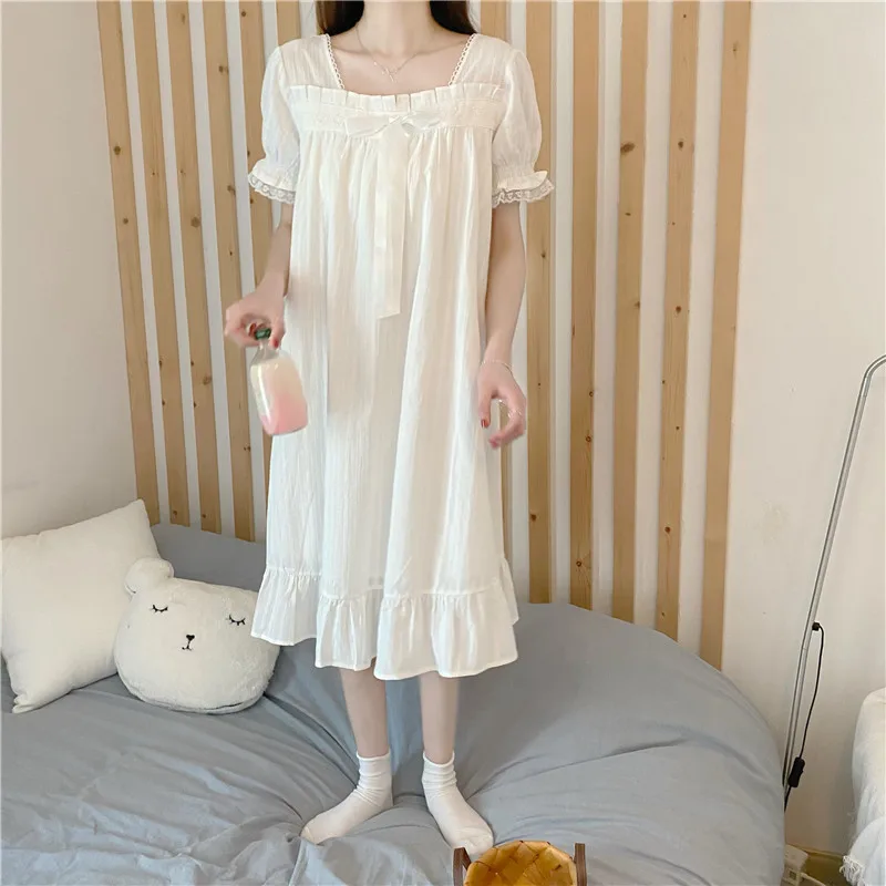 

Harajpee Women Pajamas 2021 Summer Ladies Japanese Sweet Cute Temperament Ins Style Short-Sleeved Home Pajama Two-Piece Suit