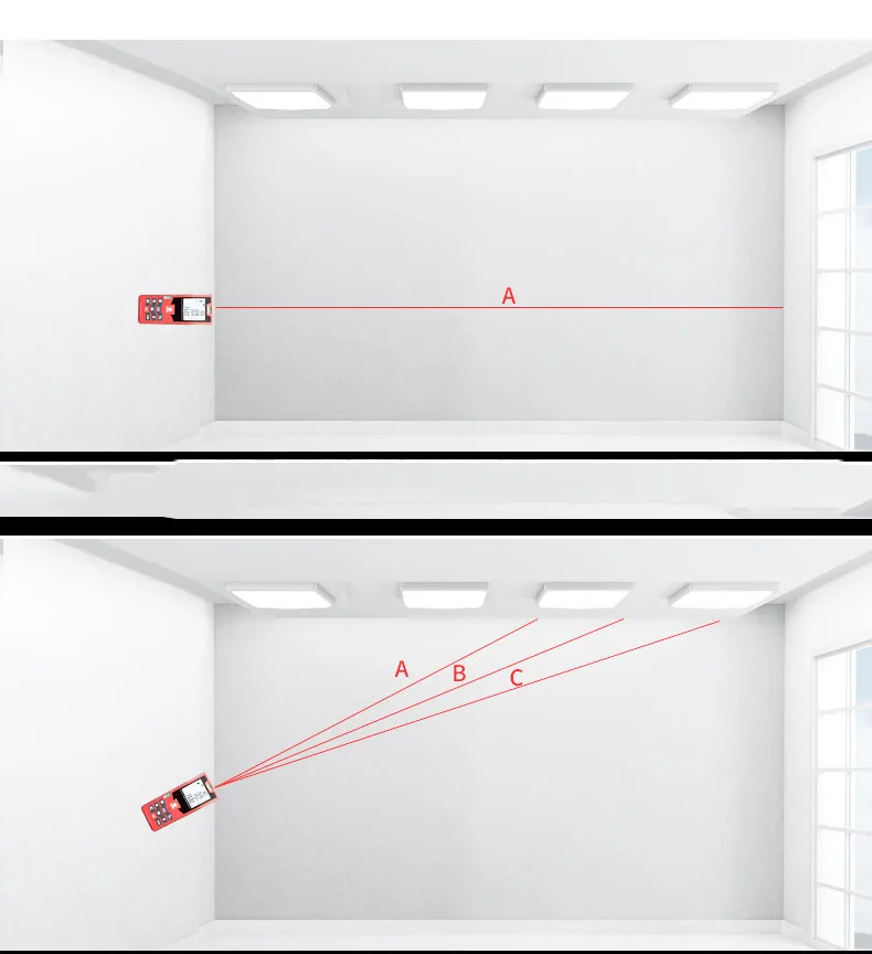 

Laser rangefinders hand-held laser rangefinder 40 m 60 m 80 m range finder