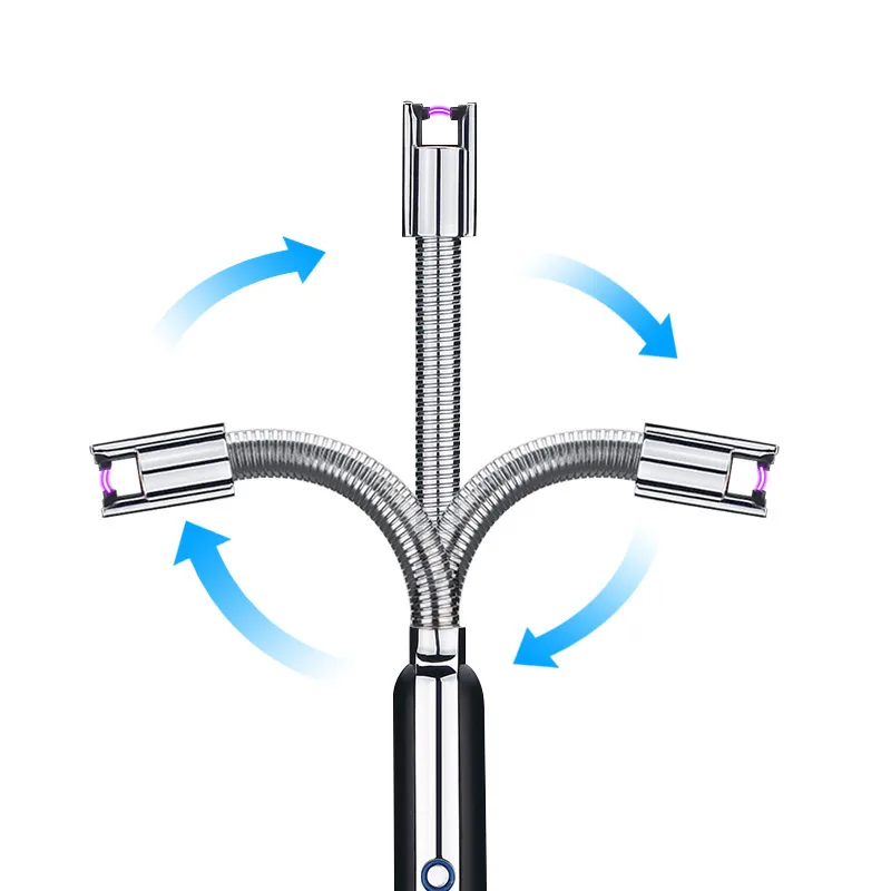 

Заряжаемая дуговая Зажигалка может быть локтем, Электронная зажигалка, Ветроустойчивая дуговая импульсная зажигалка, кухонные принадлежн...