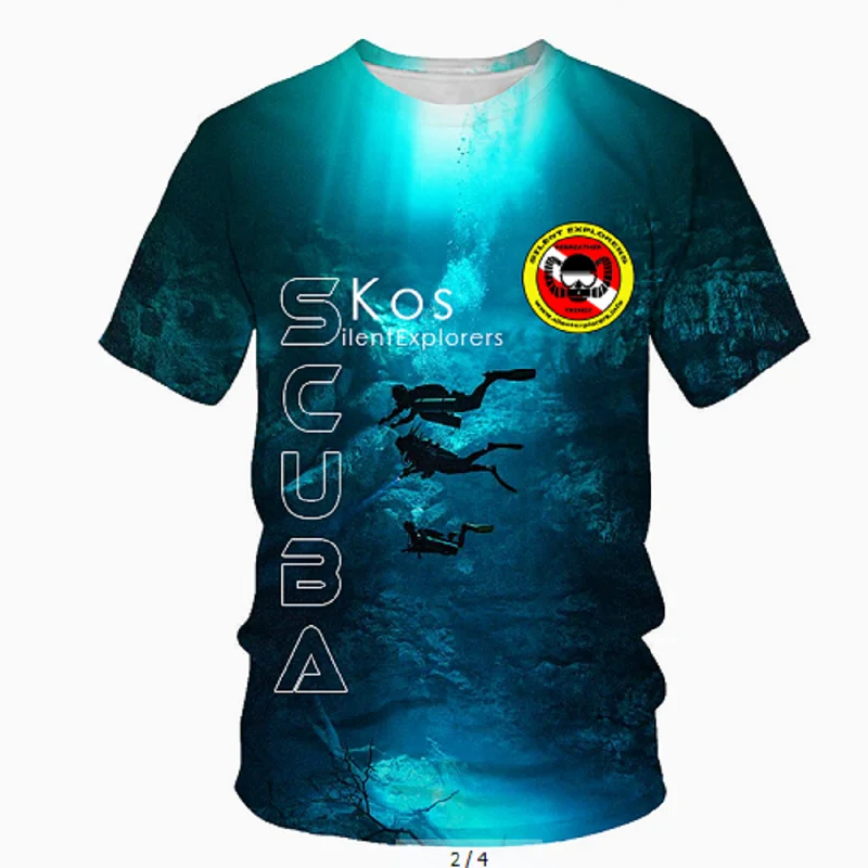

Diving T-shirt DIY