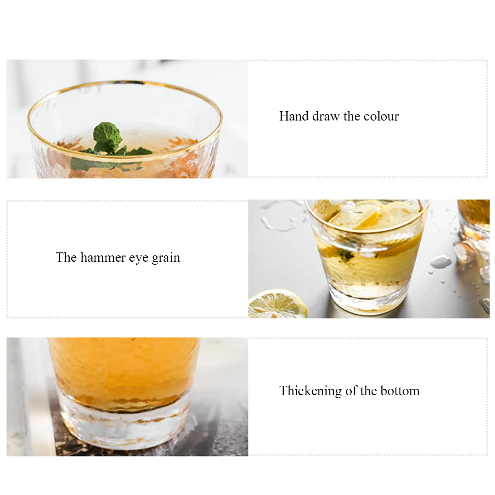 1 шт шаблон молотка Пномпень японский стиль вино вода стеклянная чашка питьевое