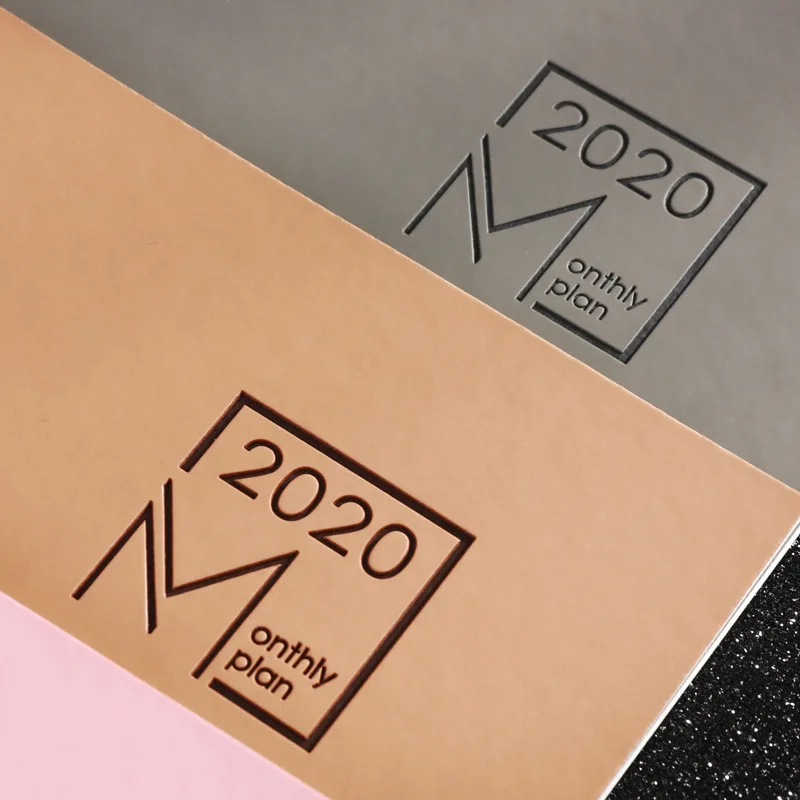 Планировщик на 2020 год органайзер B5 дневник записная книжка и журнал английском