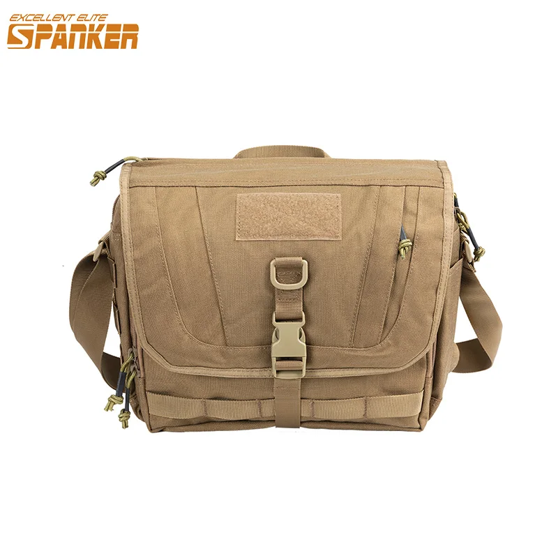 Роскошная Повседневная тактическая сумка мессенджер SPANKER с плечевым ремнем