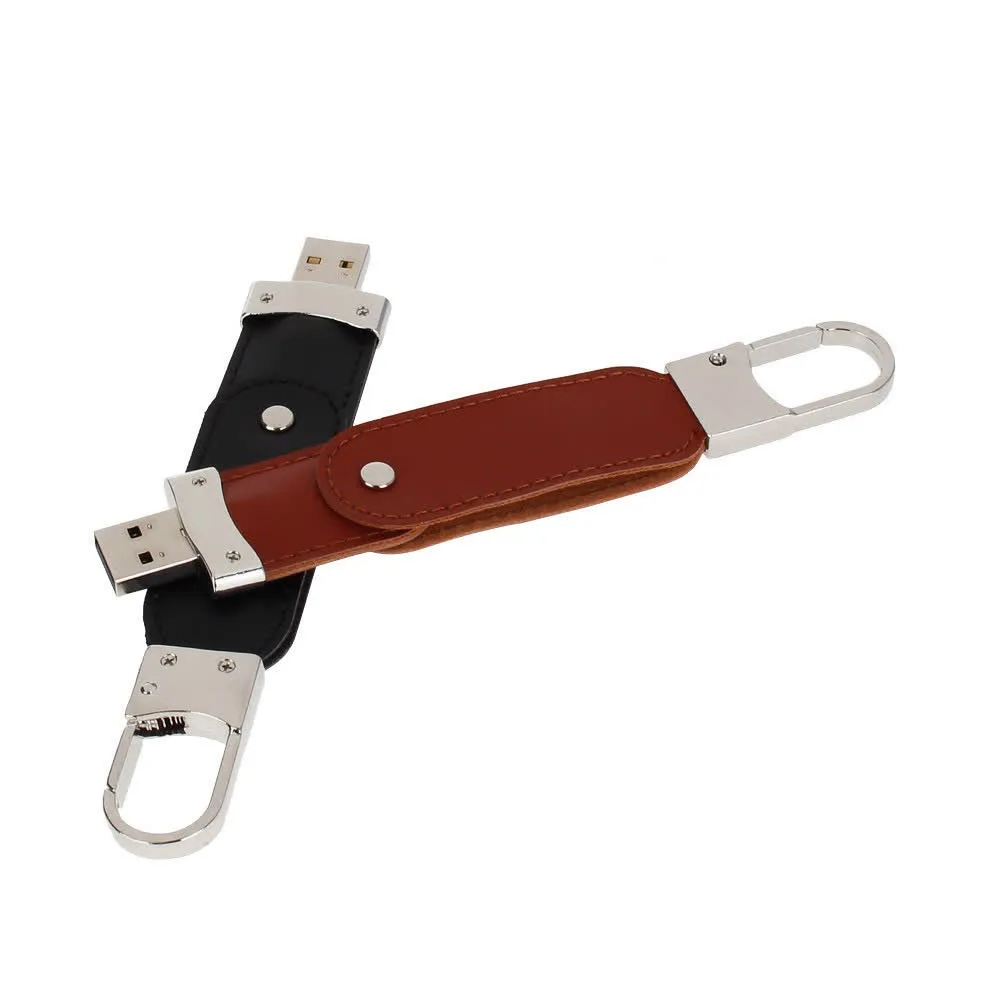 

new USB 2.0 usb Flash Drive 4GB 8GB 16GB pen drive 32GB 64GB Pendrives usb Memory Stick Portable Leather Key chain Free Shipping