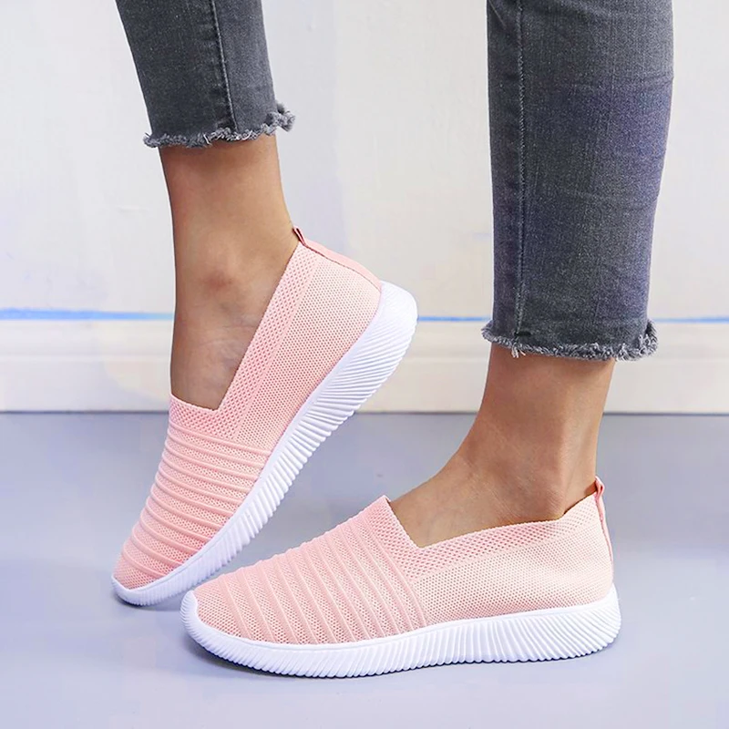 

Shoes for Women 2021 Sneakers Socks Platform Shoes Flats Casual Chunky White Men Sport Knitted Vulcanized Trainers Black Tenis