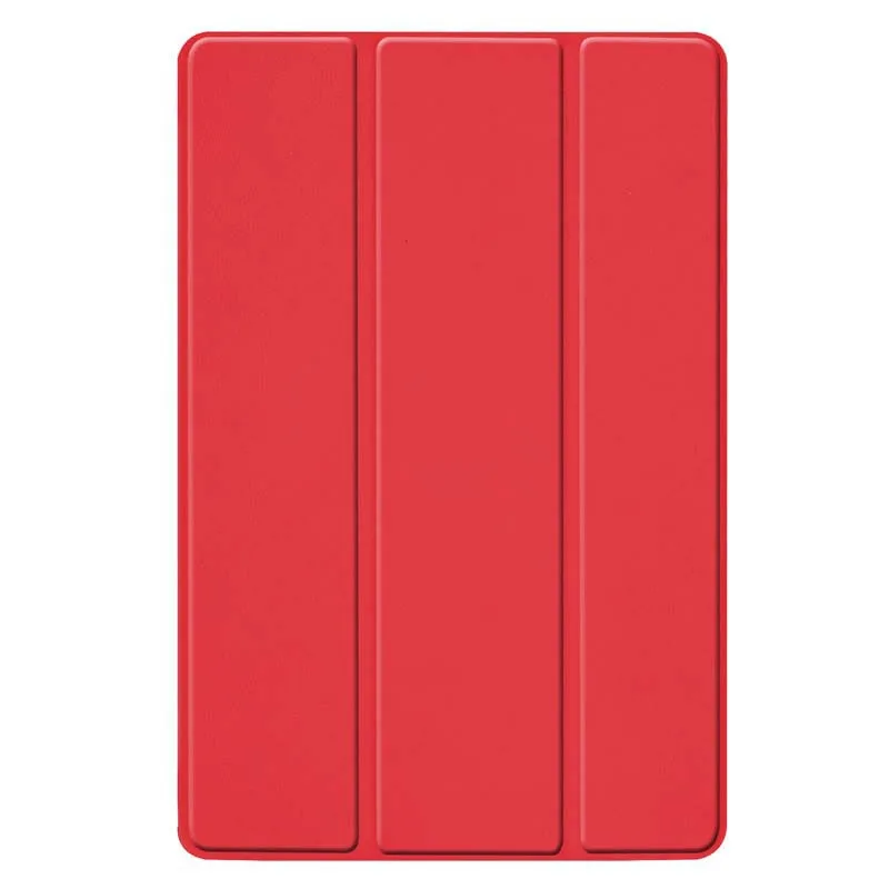 Ультратонкий кожаный чехол для samsung Galaxy Tab S5E, 10,5 дюймов, SM-T720, SM-T725, 3 раза, чехол-подставка KS0441 - Цвет: red