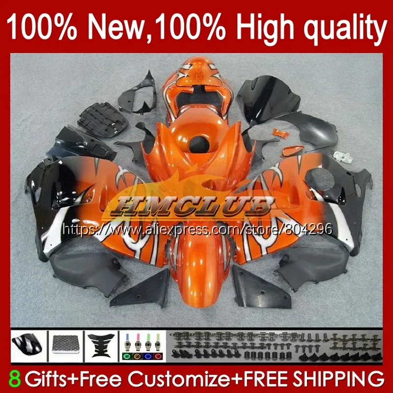 

Kit For SUZUKI Hayabusa GSXR 1300 GSXR1300 96 1997 1998 Hot orange 1999 2000 2001 43No.53 GSXR-1300 02 03 04 05 06 07 Fairing